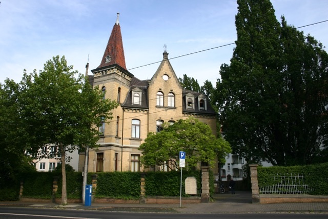 Die Villa Ledderhose in Kassel